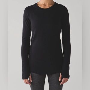 Lululemon Sit in Lotus Merino wool sweater